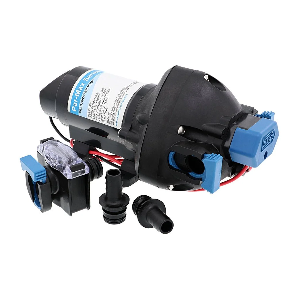 Jabsco Par-Max 3 Water Pressure Pump - 24V - 3 GPM - 40 PSI – Marine Boat Replacement Part