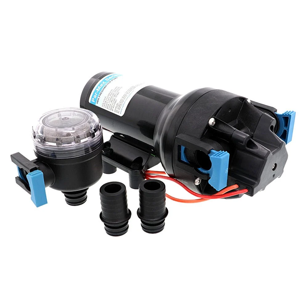 Jabsco Par-Max HD6 Heavy Duty Water Pressure Pump - 24V - 6 GPM - 60 PSI – Marine Boat Replacement Part
