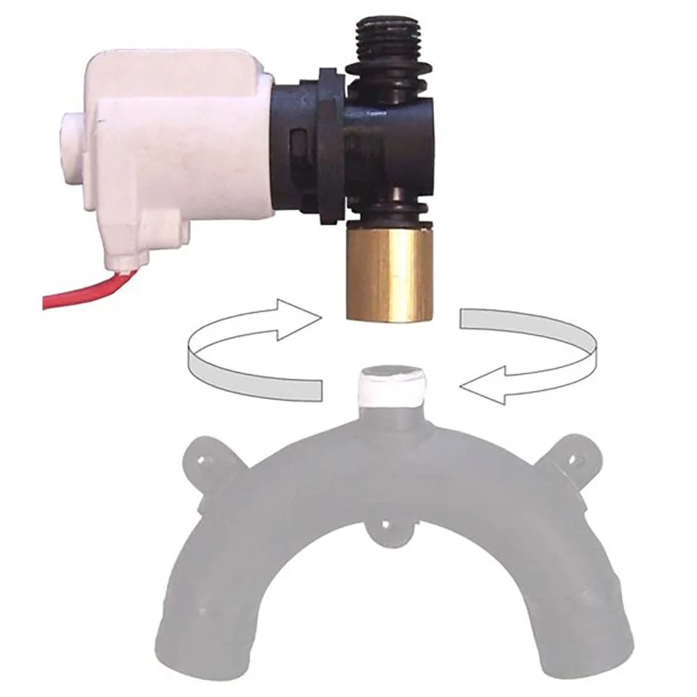Jabsco Vented Loop Solenoid Valve f/37010 Series Toilet – Marine Boat Replacement Part