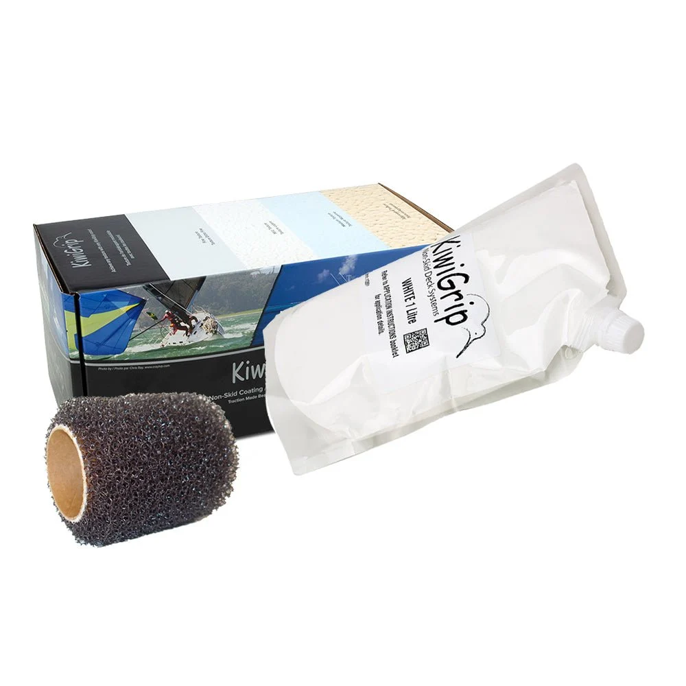 KiwiGrip 1 Liter Pouch - White w/4" Roller – Marine Boat Replacement Part