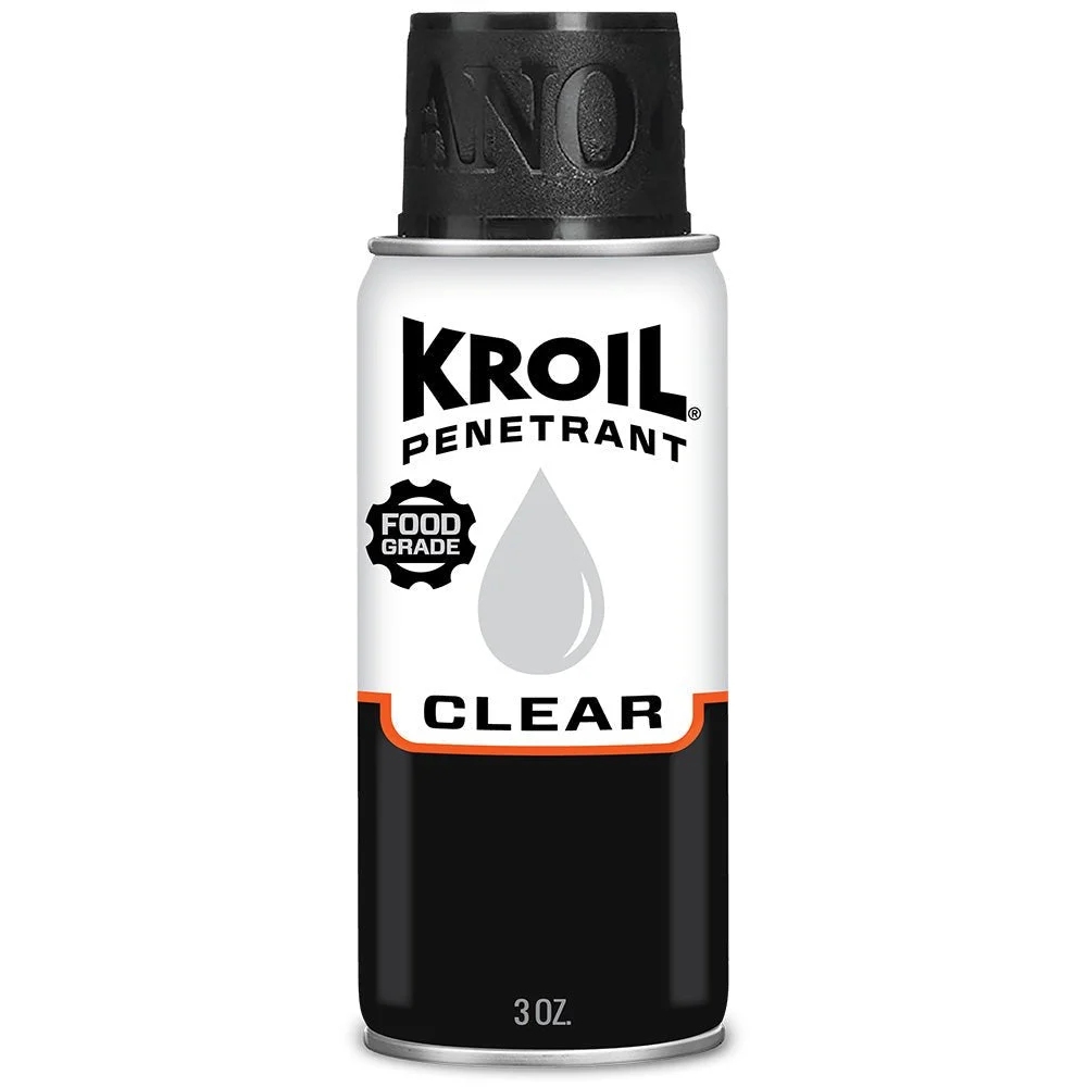 Kroil Clear Food Grade Penetrating Oil - Aerosol - 3oz Can – Marine Boat Replacement Part