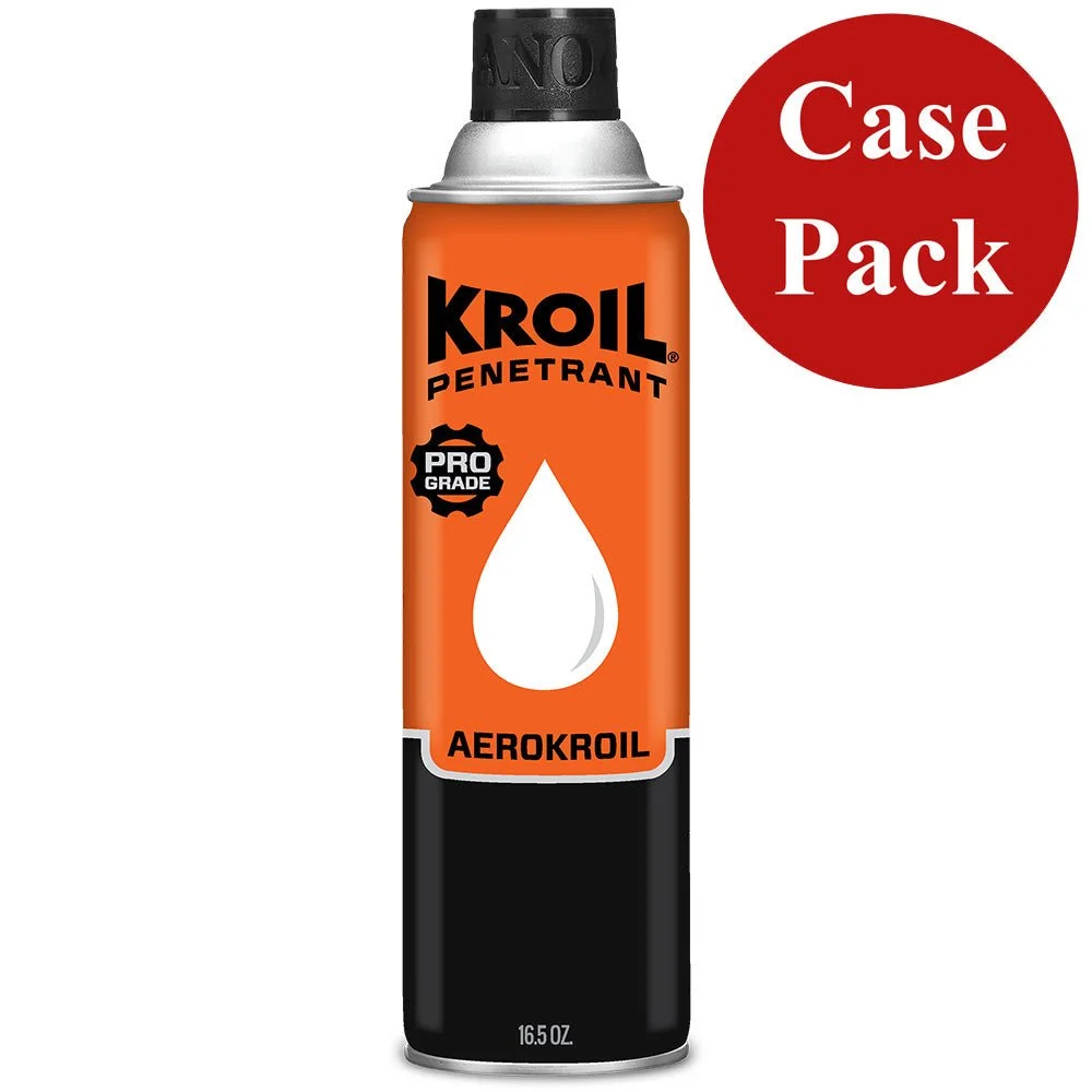 Kroil Original Penetrant - Aerosol - 16.5oz Can - Aerokroil Formula *Case of 12 – Marine Boat Replacement Part