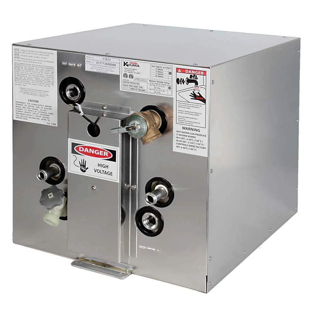 Kuuma Products Kuuma 11811 - 6 Gallon Water Heater - 120V – Marine Engine Cooling Replacement Part