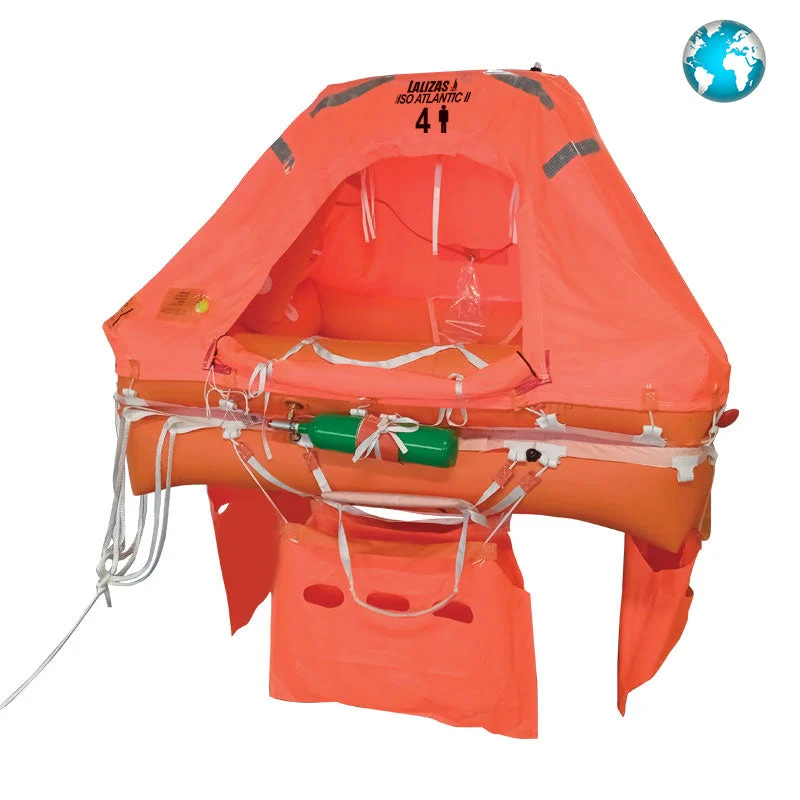 LALIZAS ISO ATLANTIC II C Liferaft 4-Person >24H - SOLAS Compliant