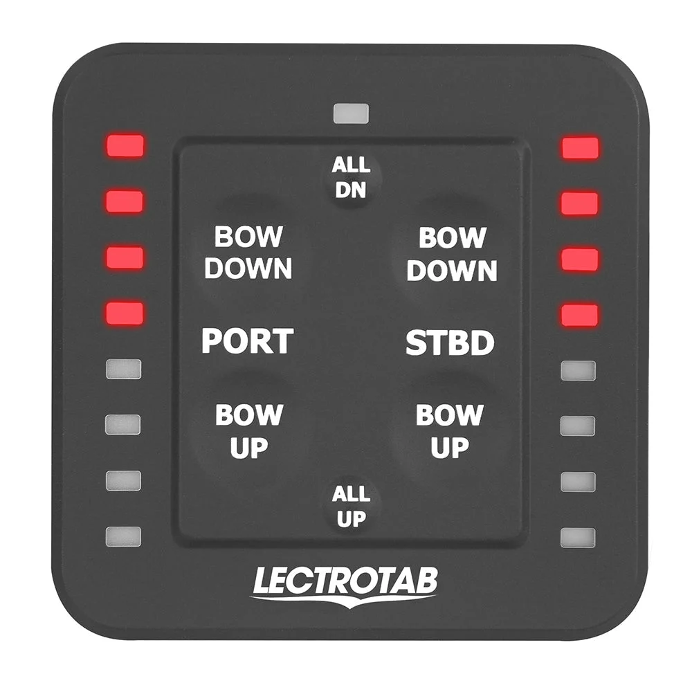 Lectrotab One-Touch Leveling LED Control – Marine Boat Replacement Part