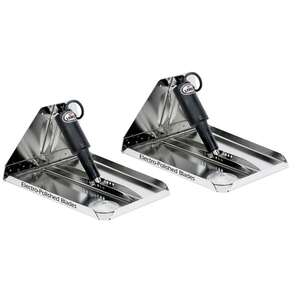 Lenco Marine 16" x 12" Heavy Duty Performance Trim Tab Kit w/o Switch Kit 12V