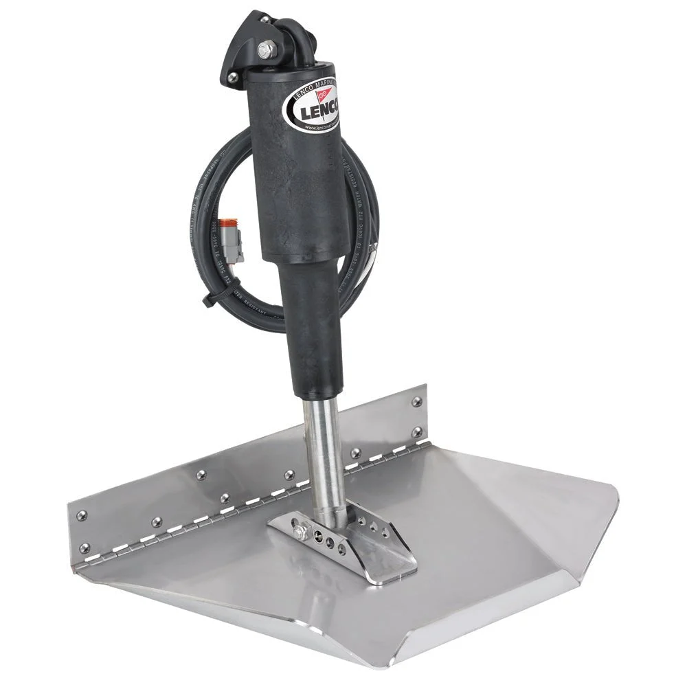 Lenco Marine 9" x 14" Airboat Trim Tab Kit w/o Switch