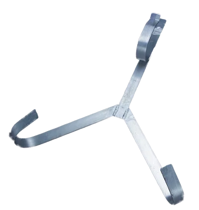 LALIZAS Wall Mounting Kit - for Lifebuoy Ring Container - Stainless Steel Bracket