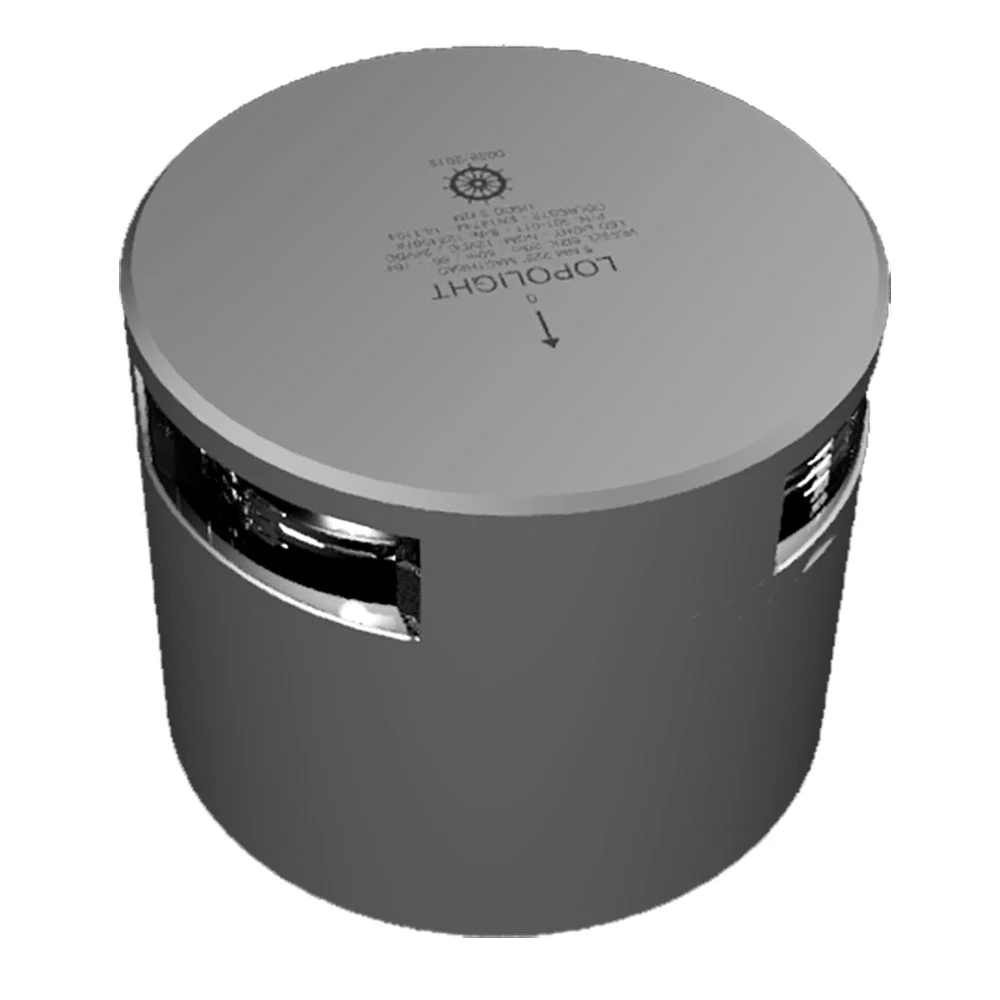 Lopolight Series 301-011KL - Masthead Light - 5NM - Horizontal Mount - White - Silver Housing – Marine Electrical Replacement Part