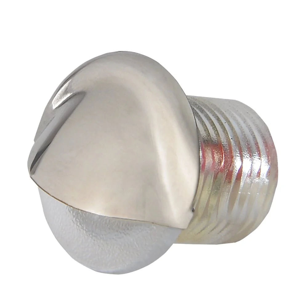 Lumitec Aruba - Courtesy Light - Polished SS Finish - White Non-Dimming – Marine Boat Replacement Part