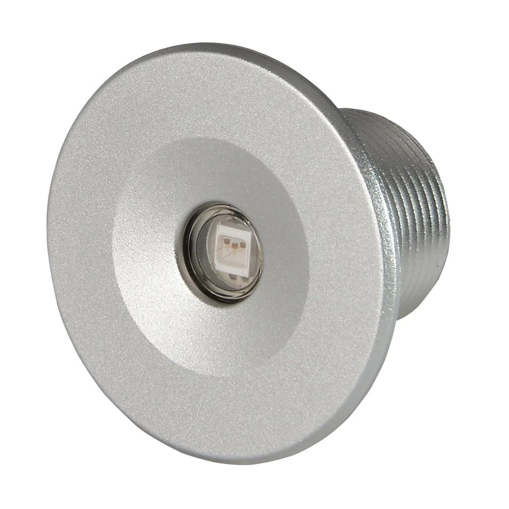 Lumitec Echo Courtesy Light - Brushed Housing - Warm White Light – Marine Boat Replacement Part