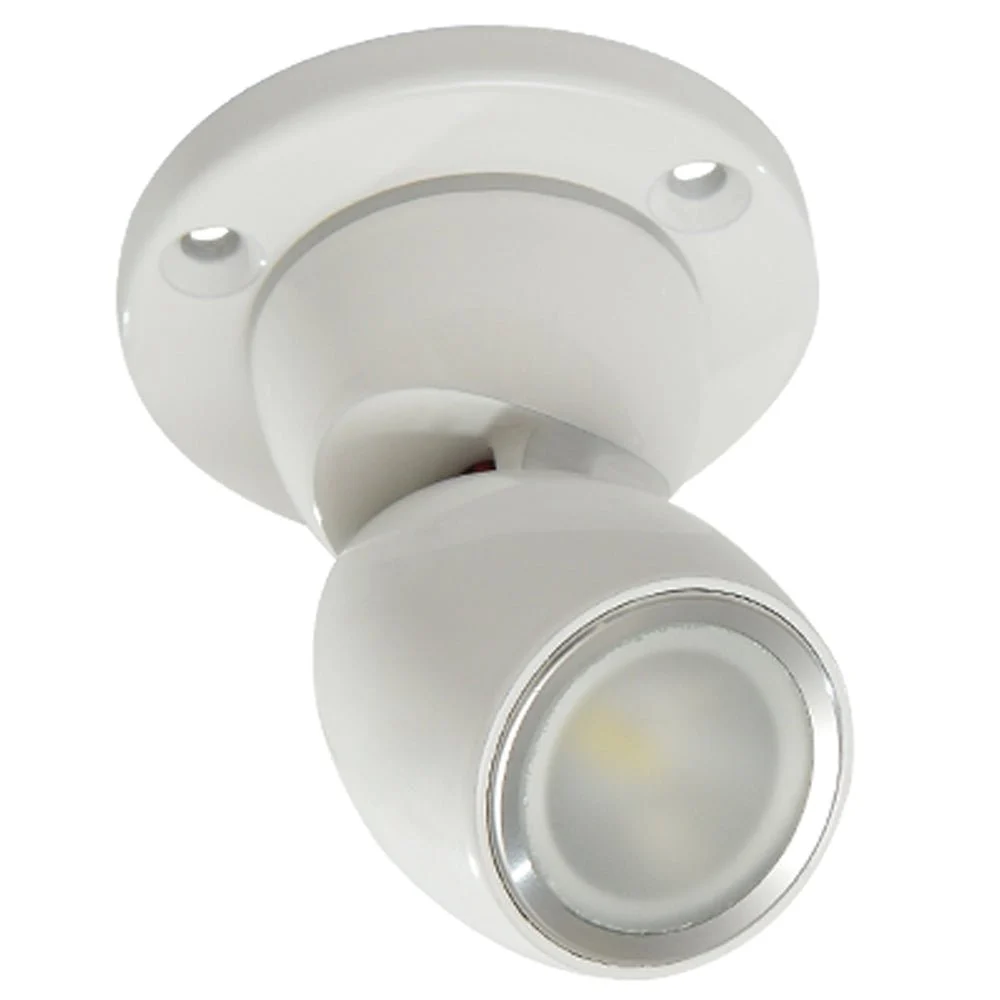 Lumitec GAI2 White Dimming/Red & Blue Non-Dimming Heavy Duty Base - White Housing – Marine Boat Replacement Part