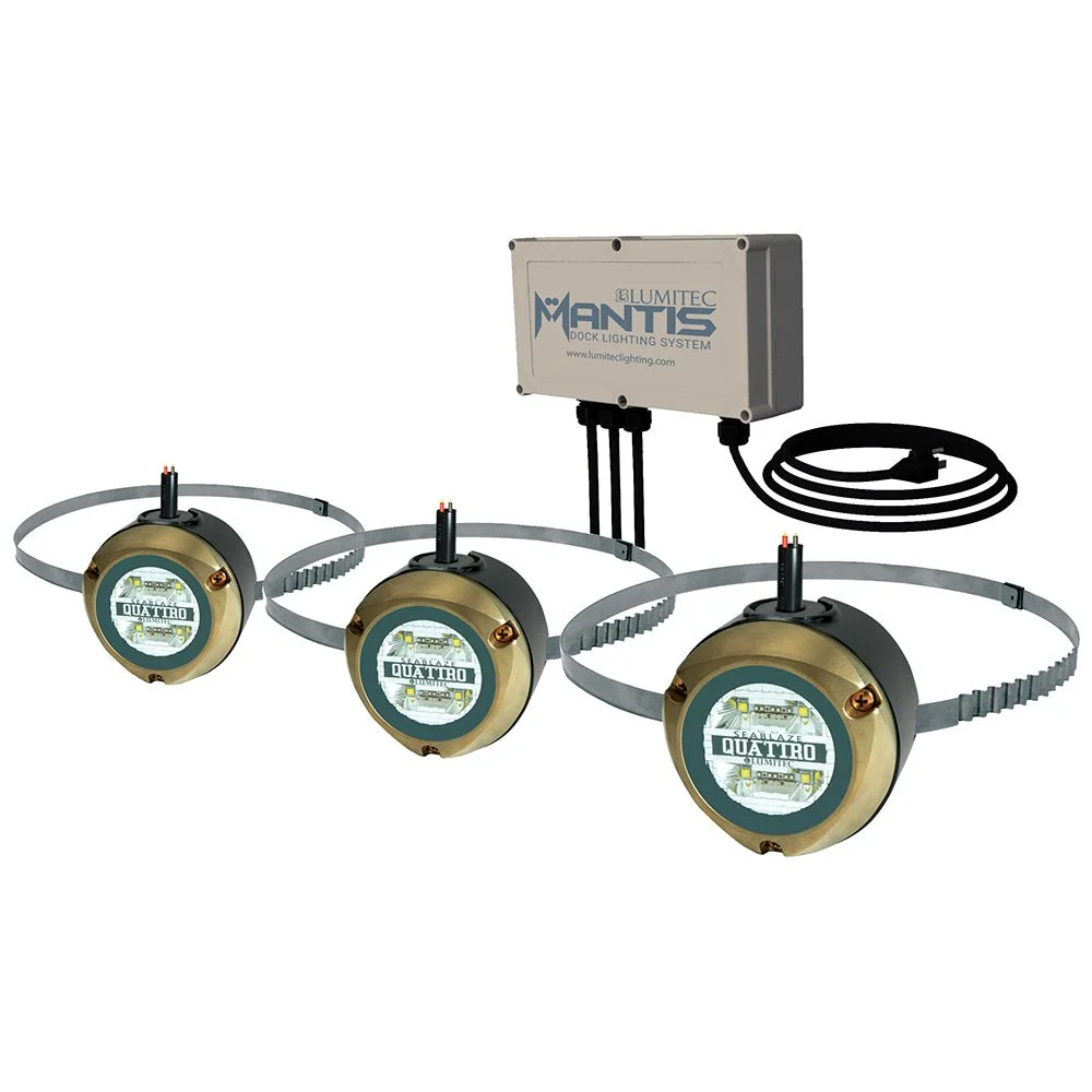 Lumitec Mantis Underwater Dock Lighting System - RGBW Full-Color – Marine Boat Replacement Part