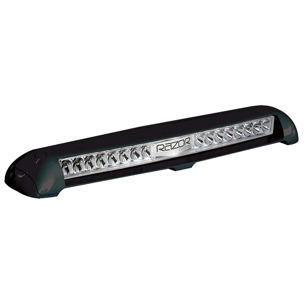 Lumitec Razor Light Bar - Spot - Black Housing - Flush Mount – Marine Electrical Replacement Part