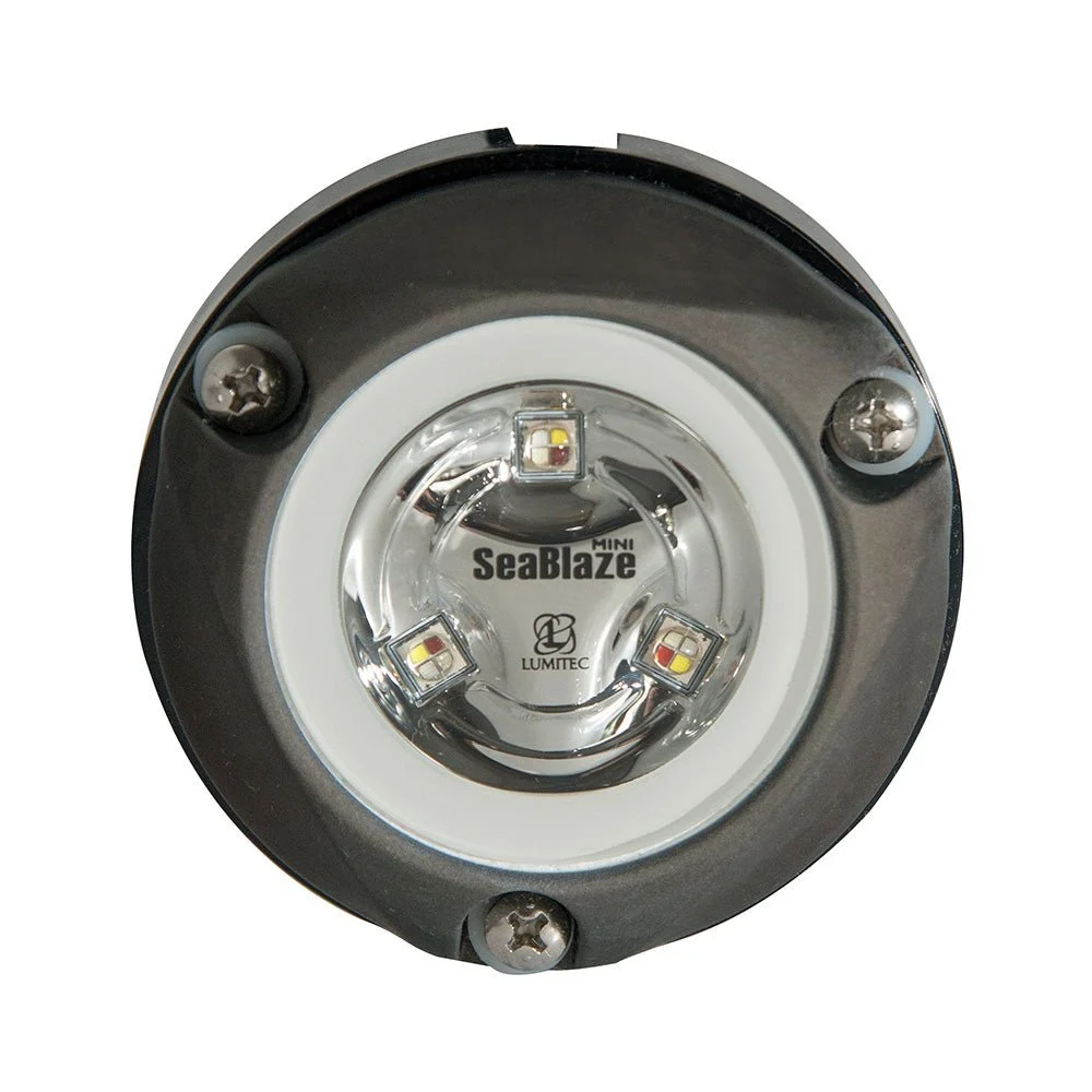 Lumitec Zambezi Mini Surface Mount Underwater Light - Blue - Non-Dimming – Marine Boat Replacement Part