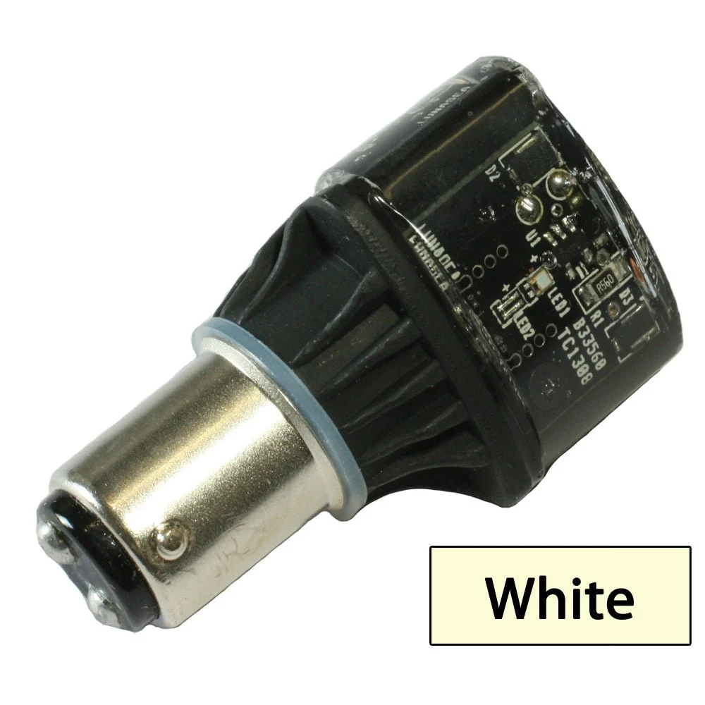 Lunasea Lighting Lunasea Single-Color LED Replacement Bulb - 10-30VDC - White – Marine Boat Replacement Part