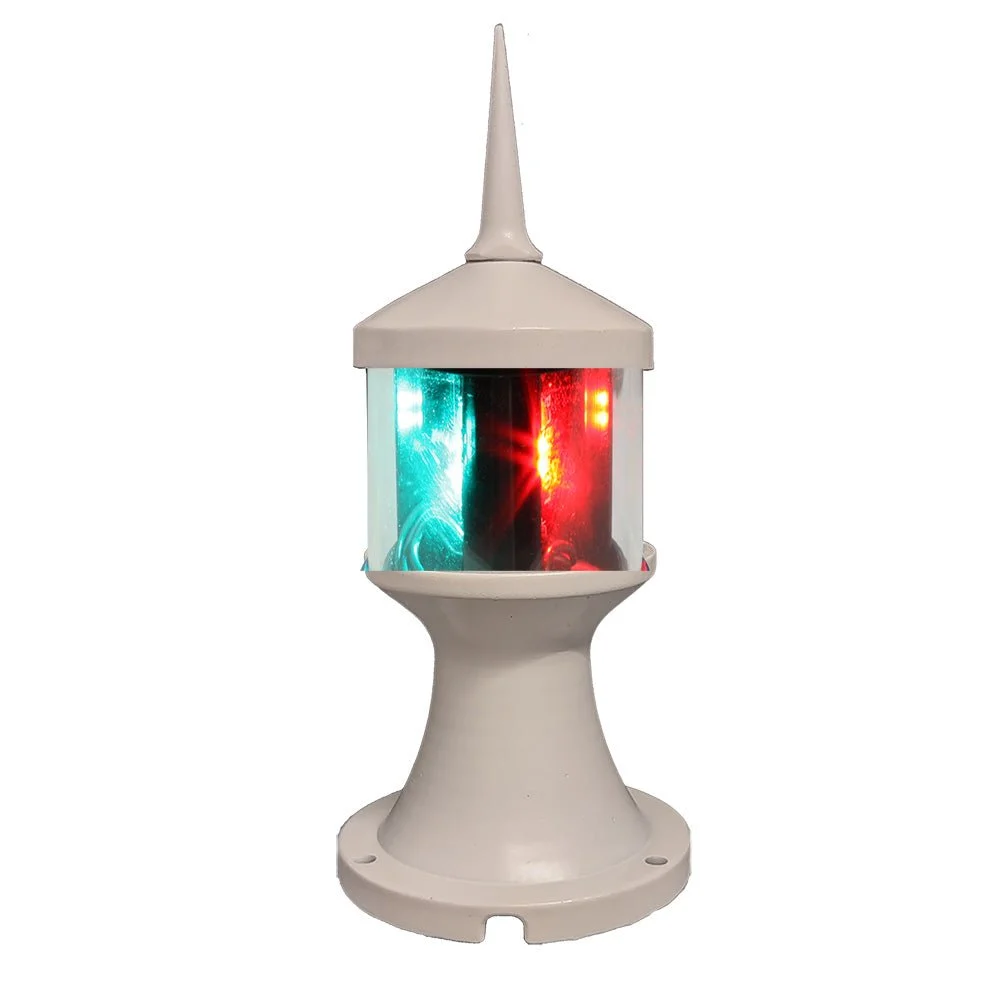 Lunasea Lighting Lunasea Tri-Color/Anchor Zero Emission Light Fixture - 12V - White – Marine Boat Replacement Part
