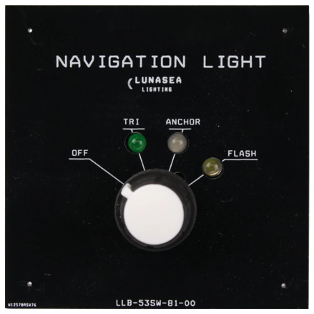 Lunasea Lighting Lunasea Tri/Anchor/Flash Fixture Switch – Marine Electrical Replacement Part