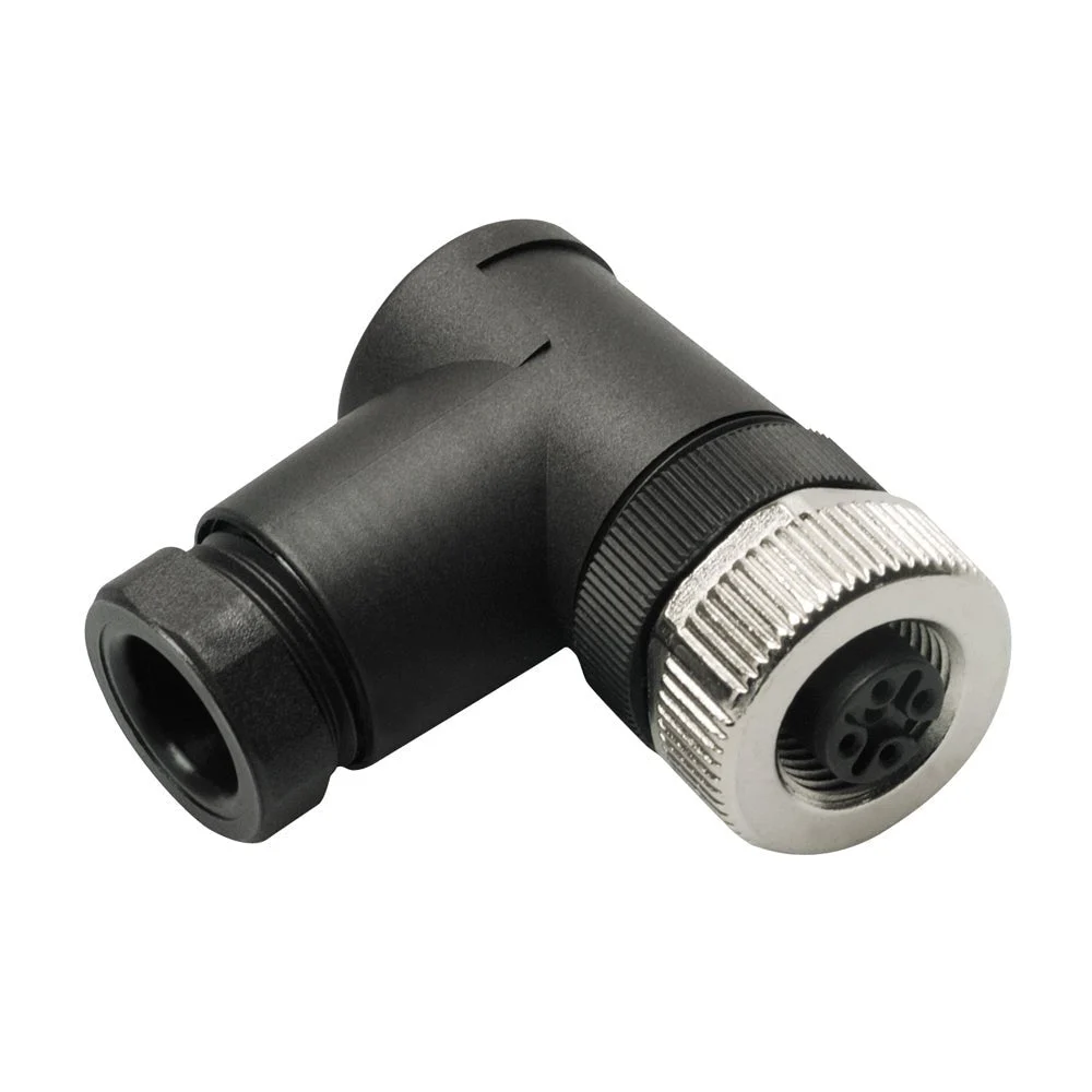 Maretron Micro/Mid Field Attachable Connector 90 Female – Marine Electrical Replacement Part