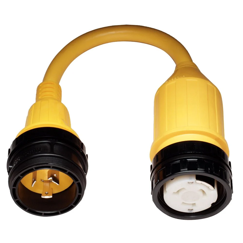 Marinco 117A Pigtail Adapter - 50A Female to 30A Male – Marine Boat Replacement Part