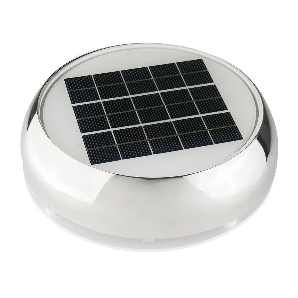 Marinco 3" Day/Night Solar Vent - Stainless Steel – Marine Boat Replacement Part