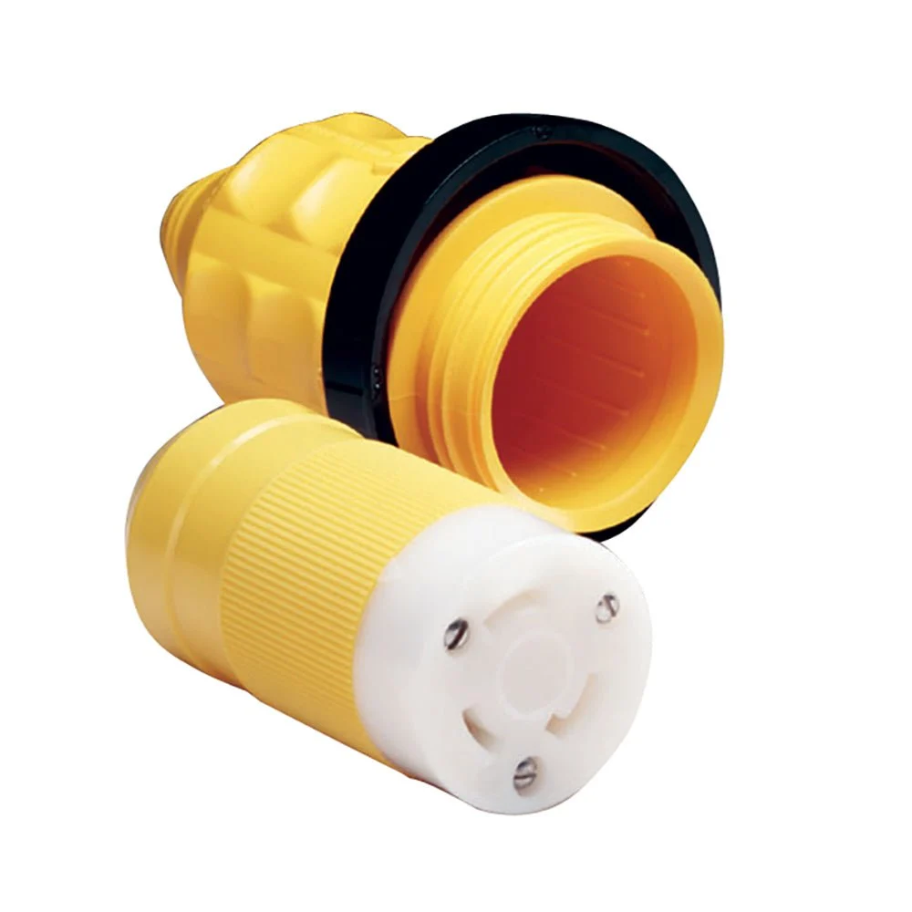 Marinco 305CRCN.VPK 30A Female Connector w/Cover & Rings – Marine Boat Replacement Part