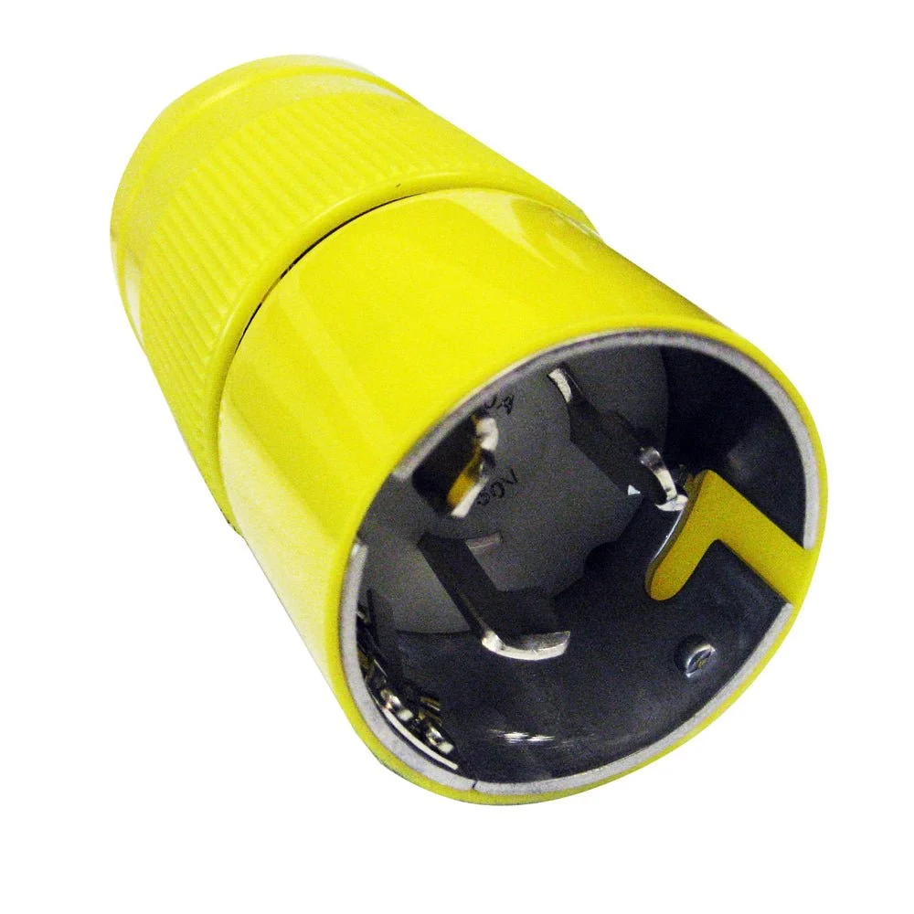 Marinco 6365CRN 50A 125/250V Locking Plug – Marine Electrical Replacement Part