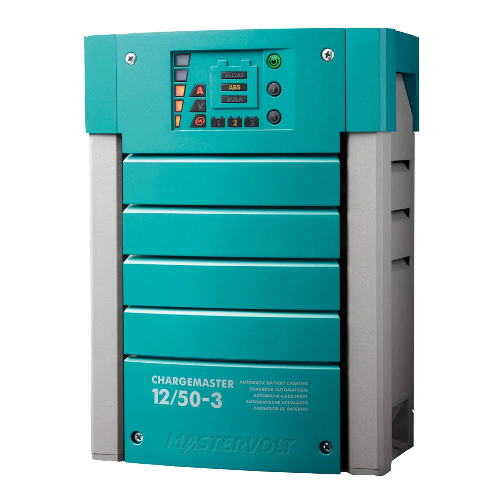 Mastervolt ChargeMaster 50 Amp Battery Charger - 3 Bank, 12V