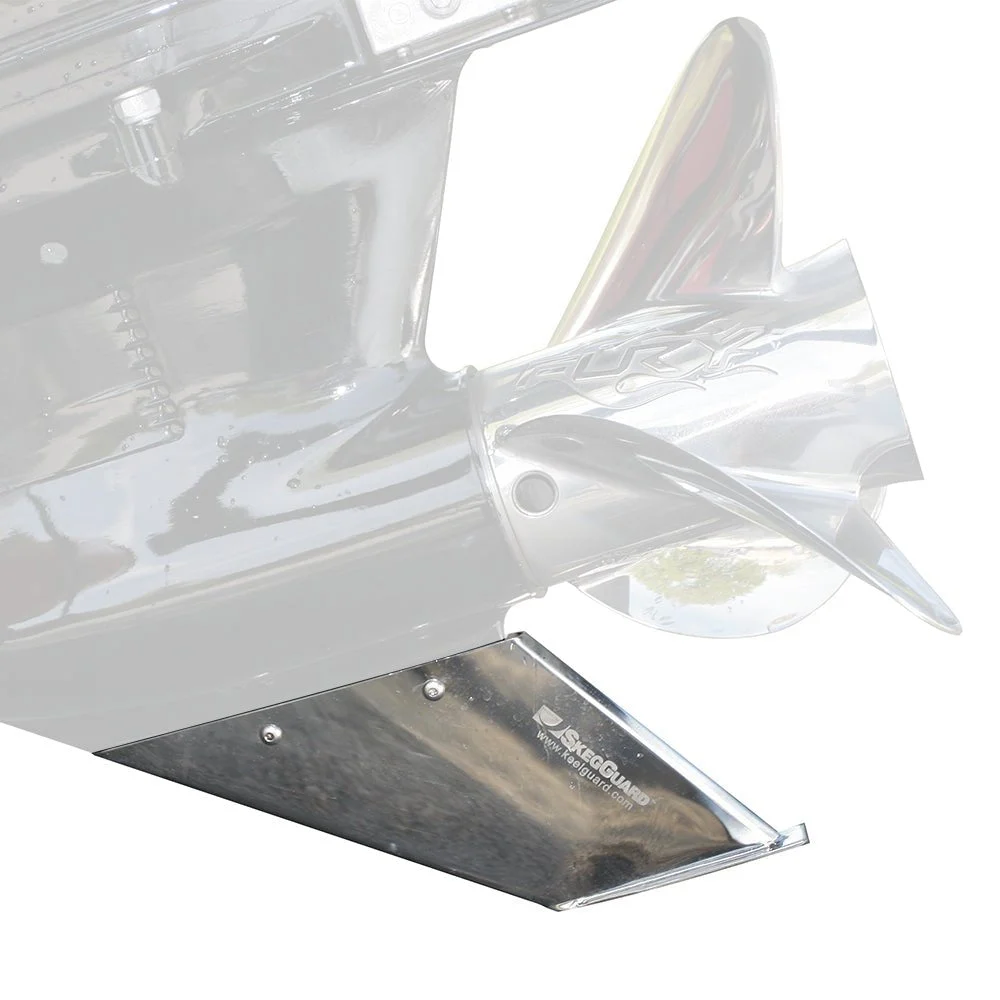 Megaware SkegGuard® 27412 Stainless Steel Replacement Skeg – Marine Boat Replacement Part