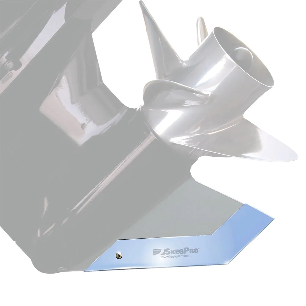 Megaware 115 hp SkegPro® 02665 Stainless Steel Skeg Protector – Marine Boat Replacement Part