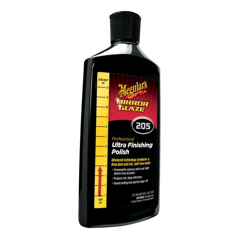 Meguiar's Mirror Glaze Ultra Finishing Liquid Polish - 8oz – Marine Boat Replacement Part