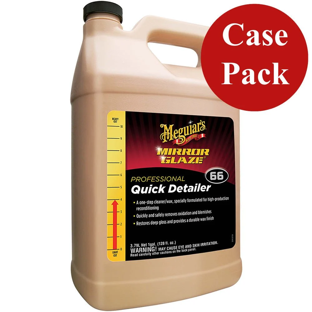 Meguiar's Mirror Glaze® Quick Detailer - 1 Gallon *Case of 4* – Marine Boat Replacement Part