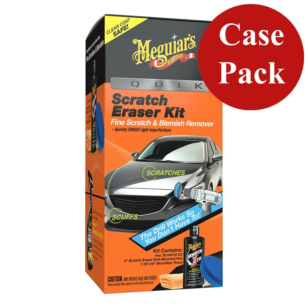 Meguiar's Quik Scratch Eraser Kit *Case of 4* – Marine Boat Replacement Part
