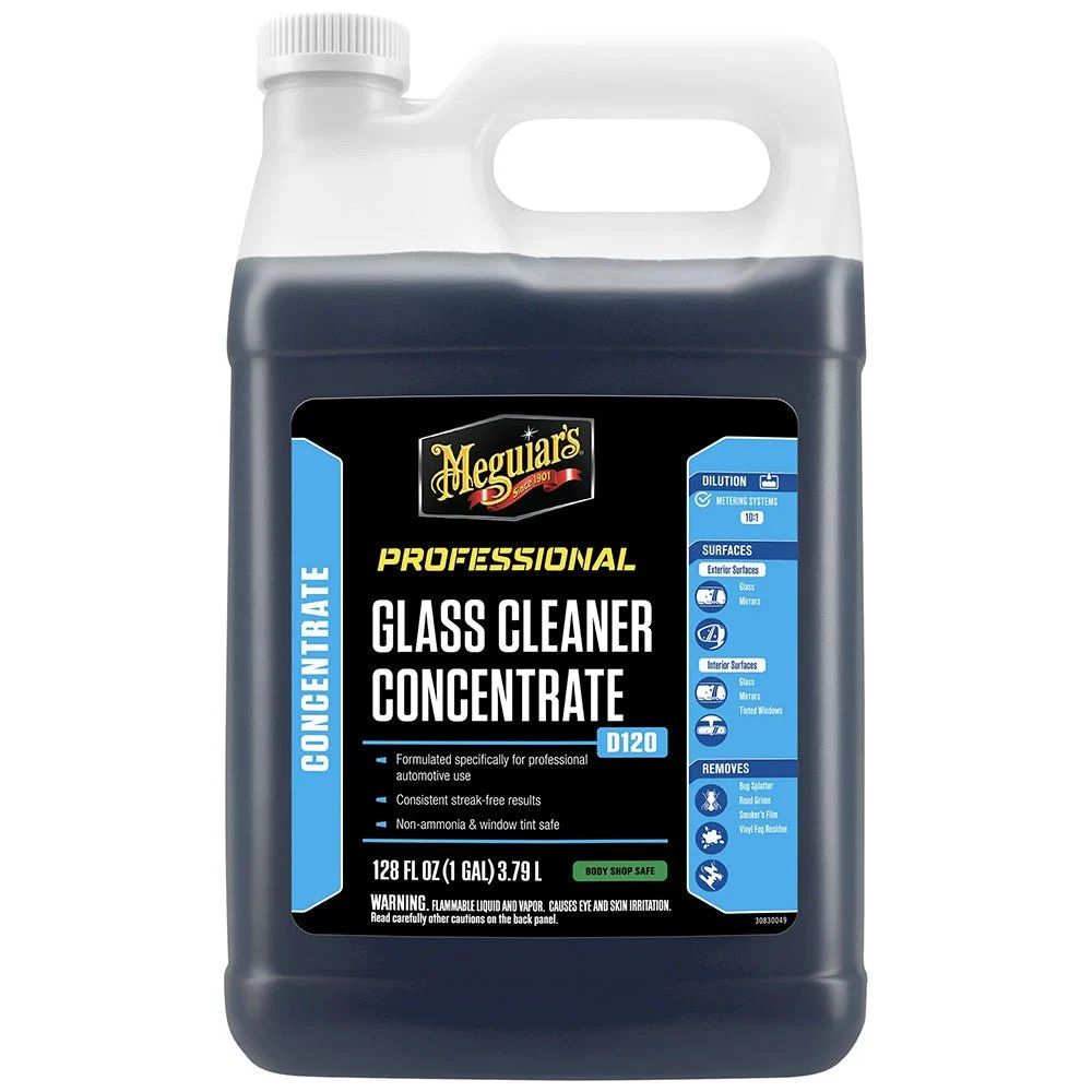 Meguiar's Glass Cleaner Concentrate - 1 Gallon – Marine Boat Replacement Part