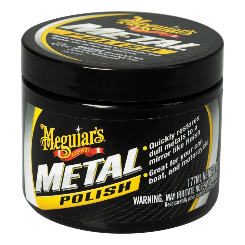 Meguiar's Metal Polish - 6oz – Marine Boat Replacement Part