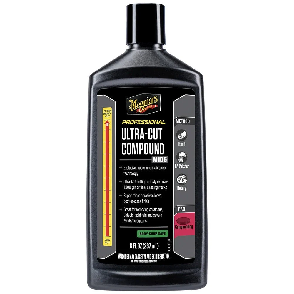 Meguiar's Professional Ultra-Cut Compound - 8oz – Marine Boat Replacement Part