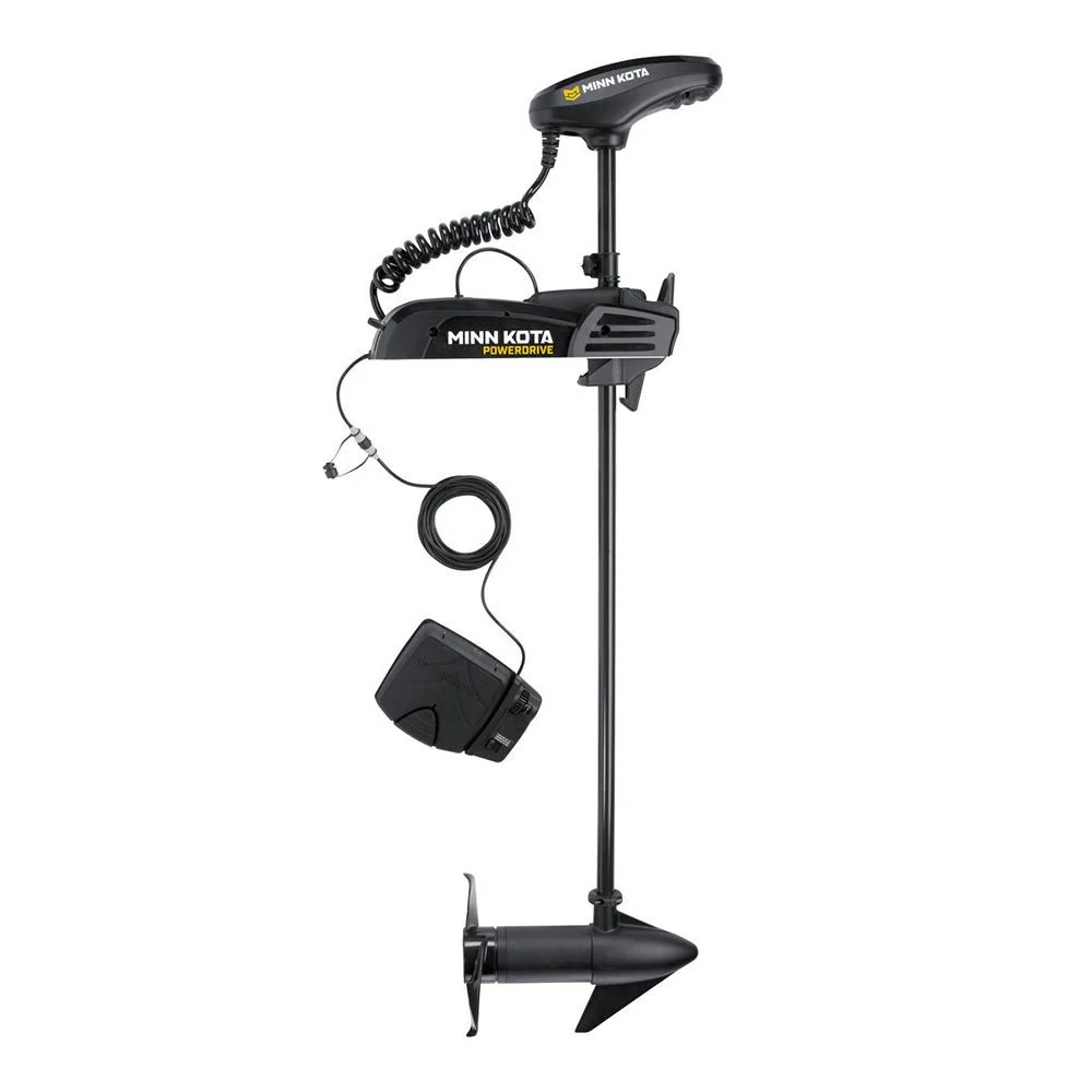 Minn Kota Pontoon PowerDrive™ 55 Trolling Motor w/Foot Pedal - 12V - 55LB - 48" – Marine Boat Replacement Part