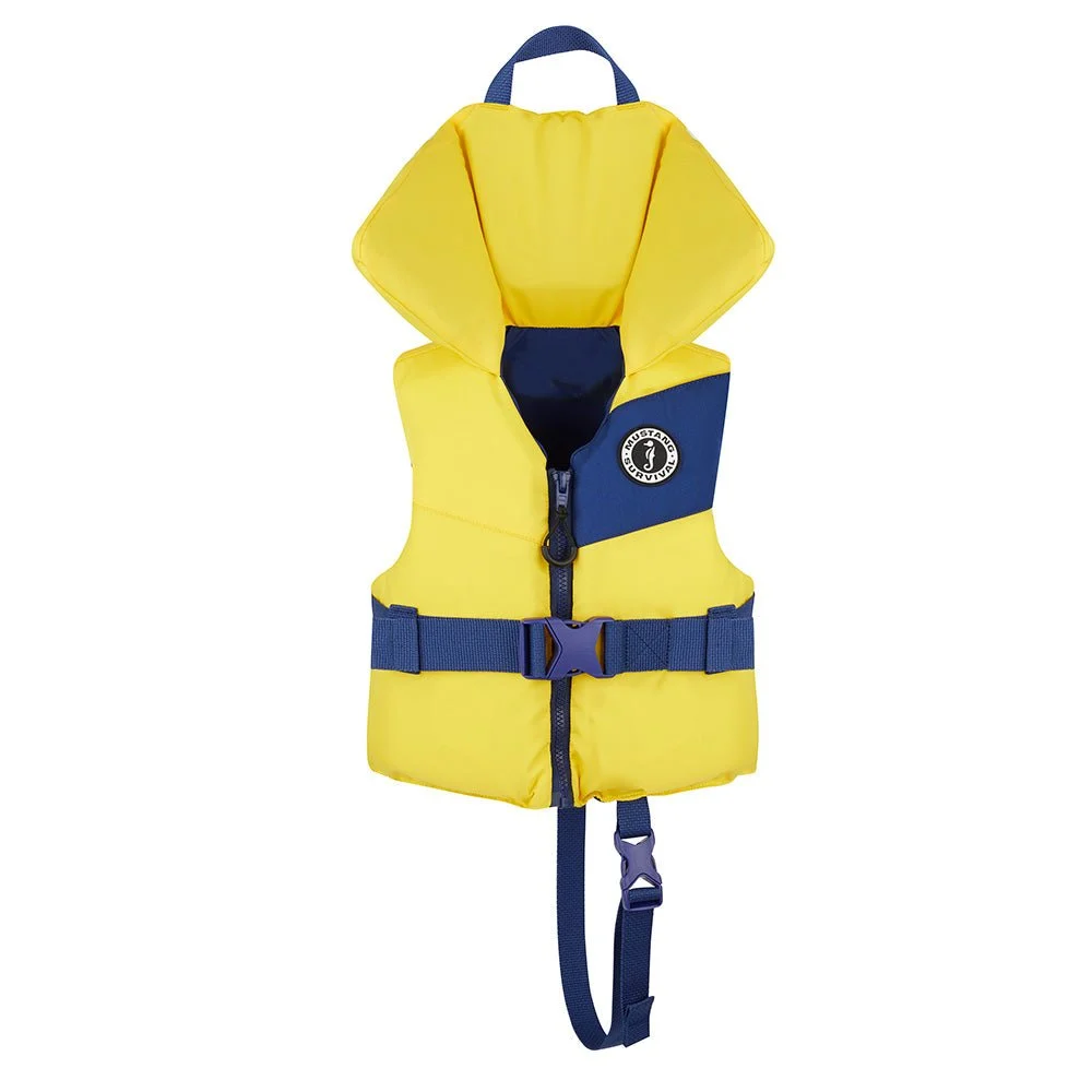 Mustang Survival PWC Mustang Lil' Legends Infant Foam Vest - Yellow/Navy