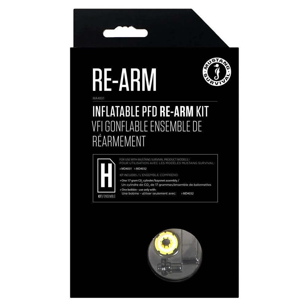 Mustang Survival Mustang Re-Arm Kit H 17g - Automatic/Manual – Marine Boat Replacement Part