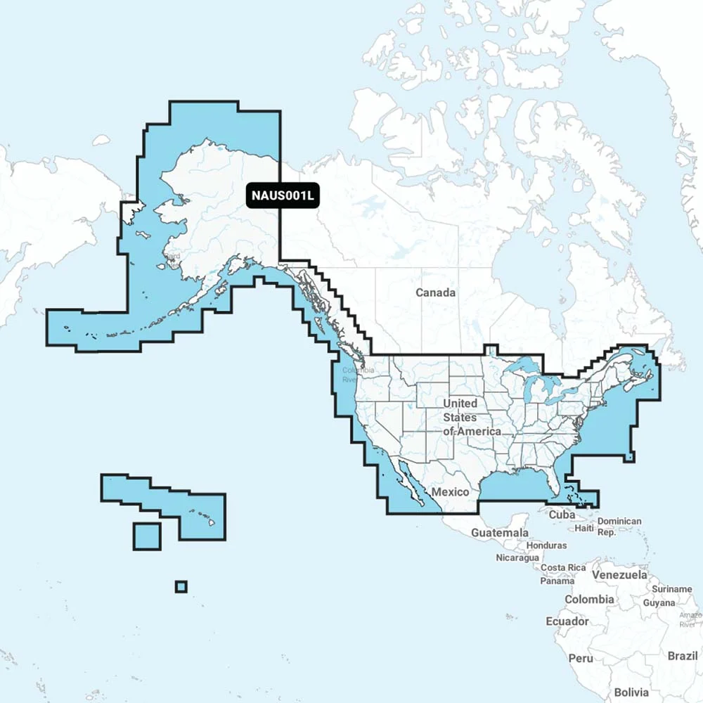 Navionics NAUS001L - U.S. & Coastal Canada - Navionics+ – Marine Electrical Replacement Part