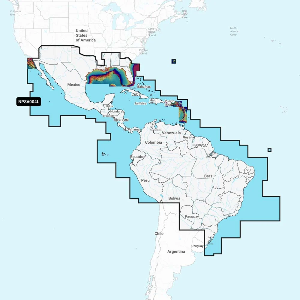 Navionics Platinum+ NPSA004L - Mexico, Caribbean to Brazil – Marine Electrical Replacement Part