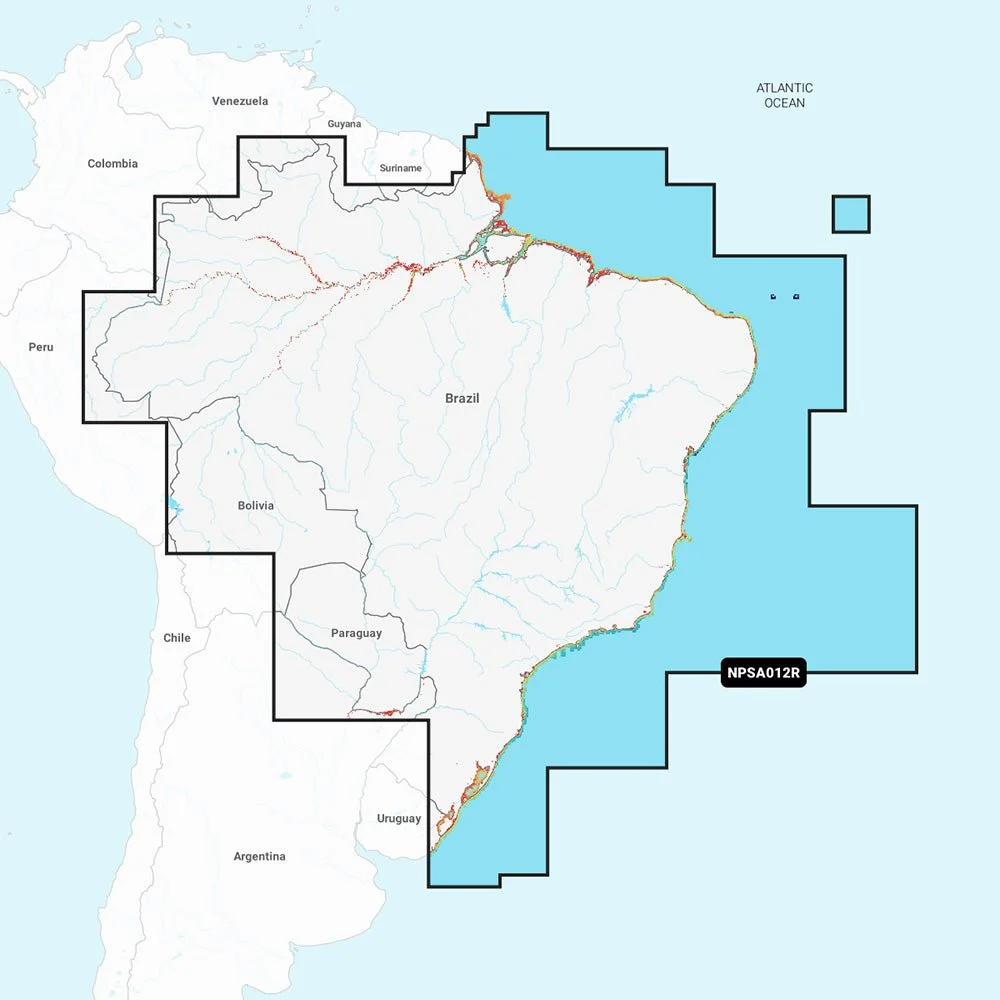 Navionics Platinum+ NPSA012R - Brazil – Marine Electrical Replacement Part