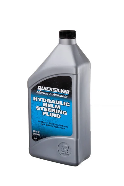 OEM Quicksilver Hydraulic Helm Steering Fluid- 32 Oz 92-858078Q01