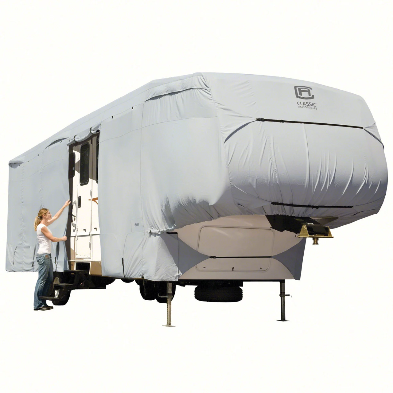 Classic Accessories 80-187 Permapro 5th Wheel Rv Cover - 37' To 41' X 140" - 80-187