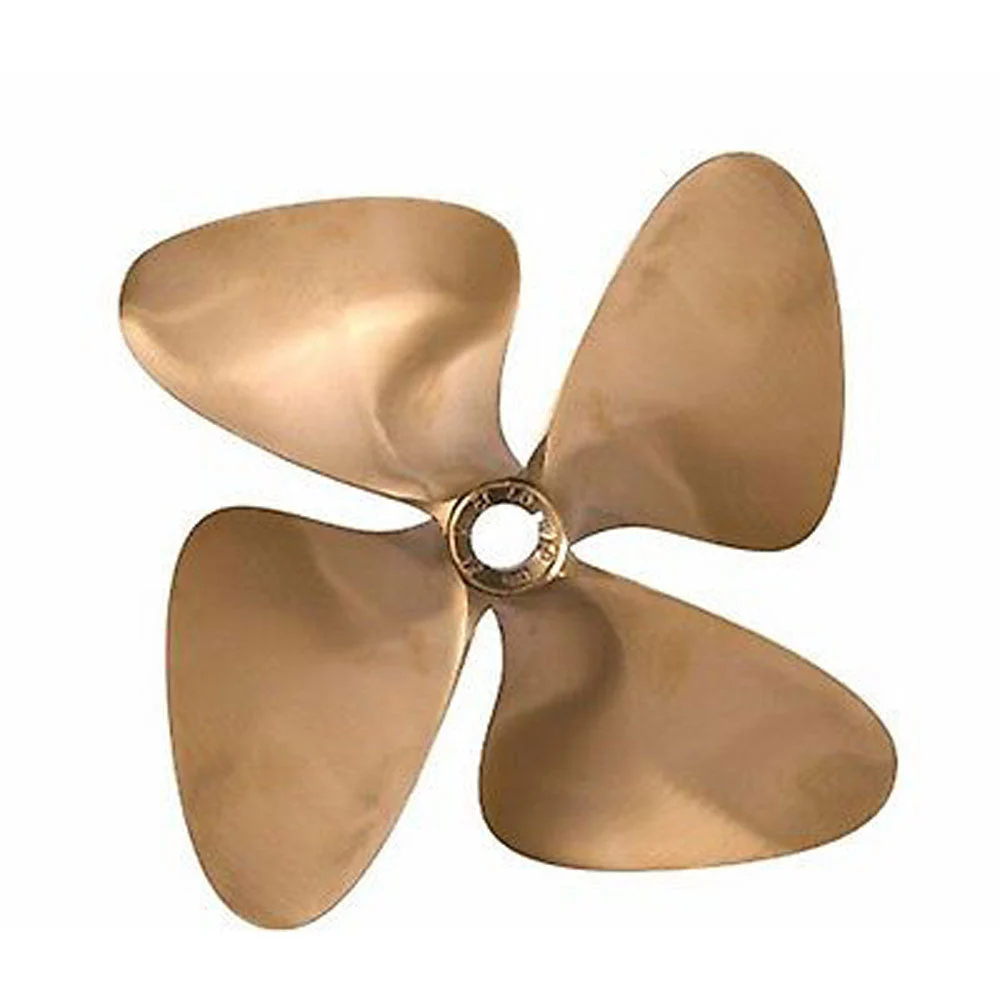 # 1219 OJ Force 4 Blade Propeller 1-1/8" Bore Left Hand 13.00 X 13.00 Cup .090