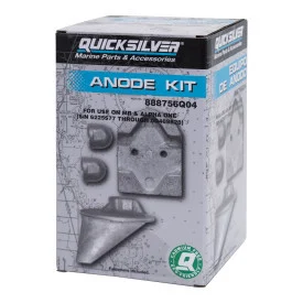 OEM Quicksilver MerCruiser MR and Alpha One Drives 1984-1990 Aluminum Anode Kit 97-888756Q04
