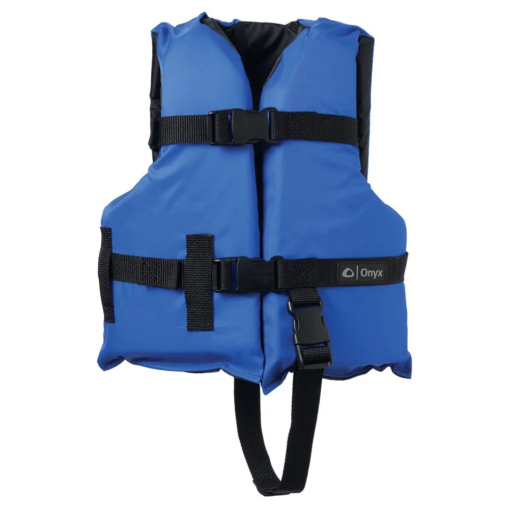 Onyx Outdoor Onyx Nylon General Purpose Life Jacket - Child 30-50lbs - Blue – Marine Boat Replacement Part