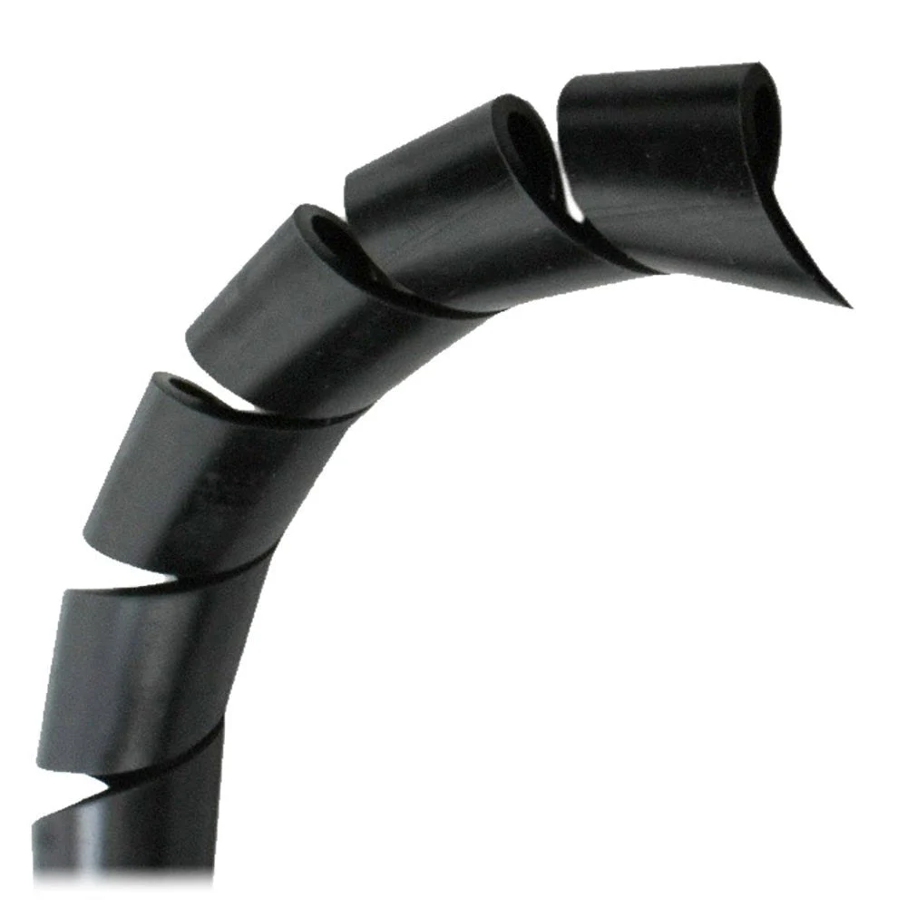 Pacer 1/2" Spiral Wrap - Black - 100' Roll – Marine Boat Replacement Part