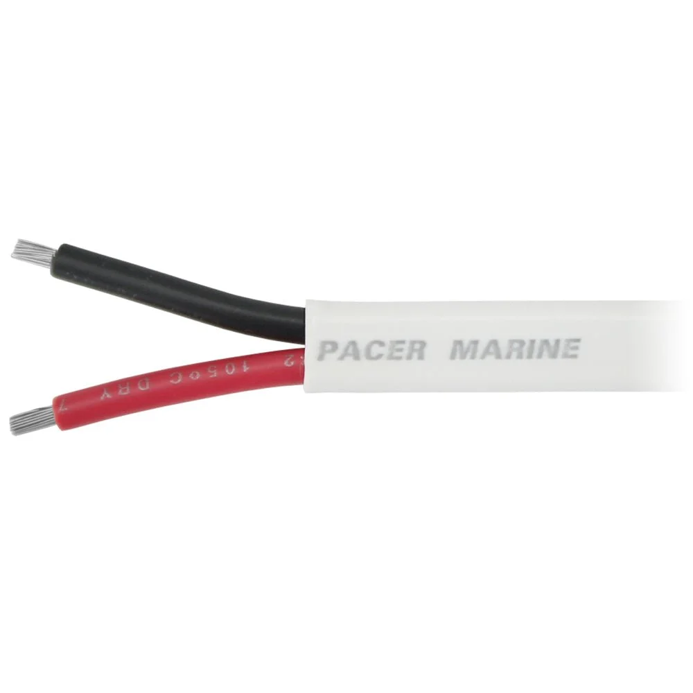 Pacer 14/2 AWG Duplex Cable - Flat Cable - Red/Black - 100' – Marine Electrical Replacement Part