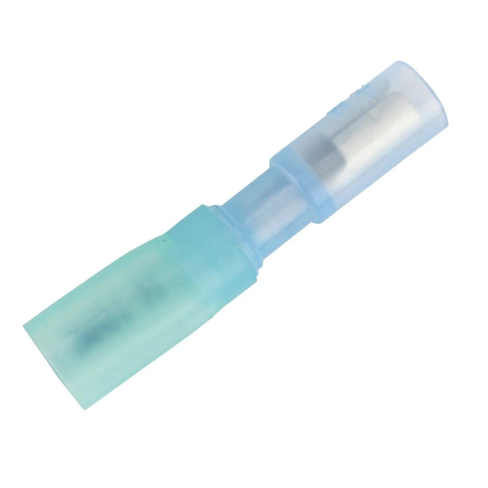 Pacer 16-14 AWG Heat Shrink Female Bullet Terminal - 100 Pack – Marine Boat Replacement Part